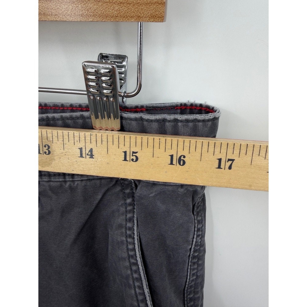 Cargo Supply Utility Cargo Shorts Mens 32 Gray Cotton Multi Pocket Gorpcore - Picture 4 of 7